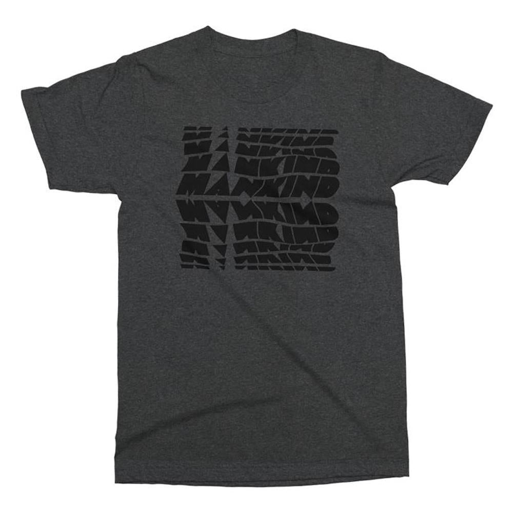 Mankind Wave T-shirt - Dark Heather Grey