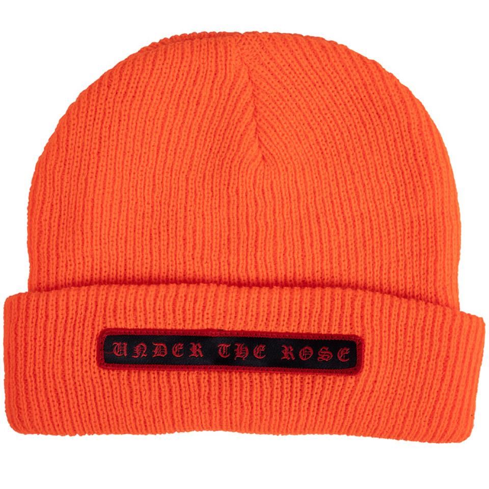 Subrosa Under The Rose Beanie - Neon Orange