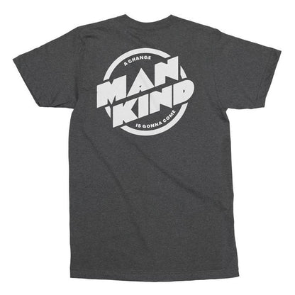 Mankind Azadi T-shirt - Dark Heather Grey