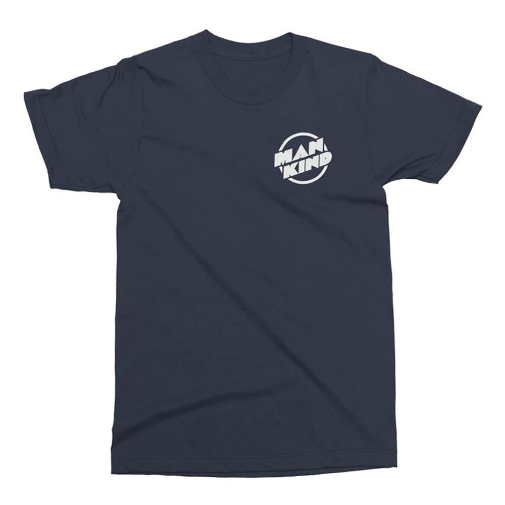 Mankind Azadi Mini Logo T-shirt - Navy