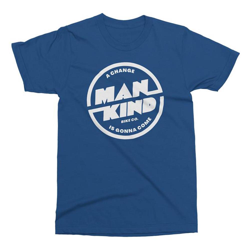 Mankind Change T-shirt - Blue